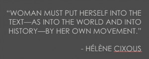 Power Quotes: Helene Cixous
