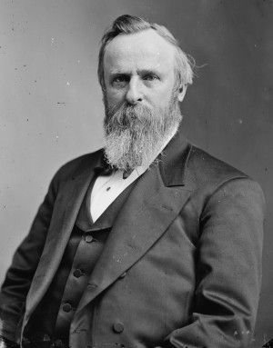 19: Rutherford B Hayes (1822-1893)