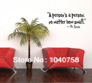 Vinyl Dr Seuss Wall Decal Quote Wall Stickers Quotes and Sayings A ...