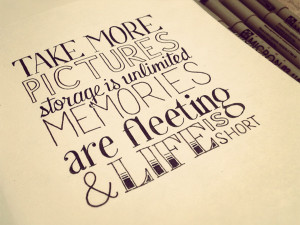 Typography Quotes / Letter Quotes