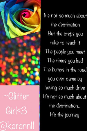 Life lesson By Glitter Girl