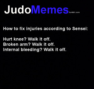 think this goes for all martial arts…