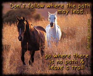 Another Horse_Comments image: (Leave_A_Trail) for MySpace from ...