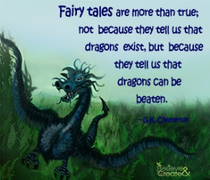 The important lesson from fairy tales isn't that there are dragons in ...