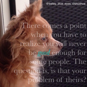 Quote are you good enough?