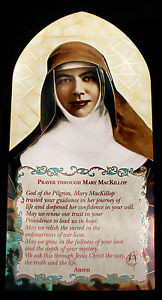 Details about St Mary MacKillop Prayer Plaque