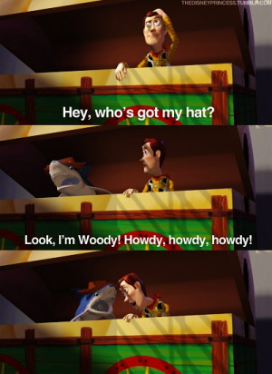 ... Toy Story Funny Quotes, Disney Movie Scenes, Favorite Quotes, Funny
