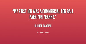First Job Quotes