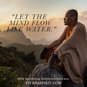 Quote Of The Day: “Let The Mind Flow Like Water.”