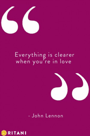 Love Quote: John Lennon, Romantic Wisdom
