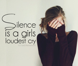 cry, girl, pain, quotations, quotes, sad, silence