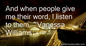 Favorite Vanessa Williams Quotes