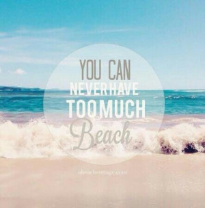 Another cute beach quote :-)