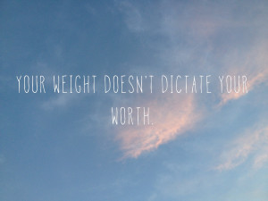 Weight And Self-Worth: The Meaning Of Weightless