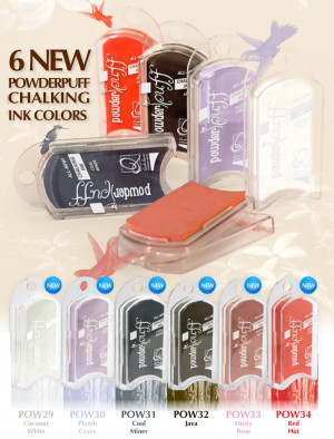 2013 Releases - New PowderPuff Chalk Inks!
