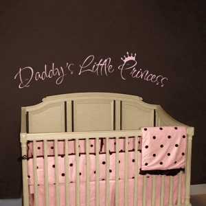 Daddy's Little Princess - Quotes - Wall Decals #nursery #baby # ...