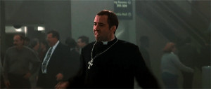 Nicolas Cage GIF - Face/Off - Priest - Castor Troy - John Woo