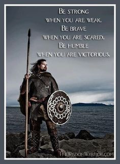Viking Quote ....Take heed Obama, stop bowing down to foreign leaders ...