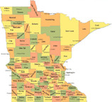 Minnesota State Map