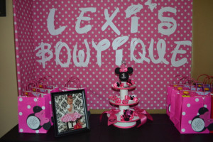 Minnie Mouse Bowtique Birthday Venue picture