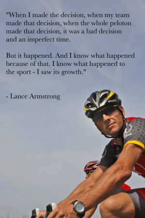 10 Inspirational Lance Armstrong Quotes From His Latest Interview