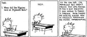 funny Calvin and Hobbes education comic