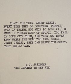 Holden Caulfield Innocence Quotes. QuotesGram