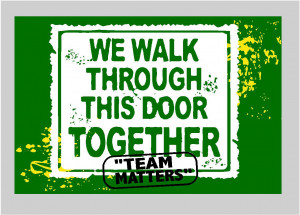 ... signs using school mottos or slogans to build school spirit