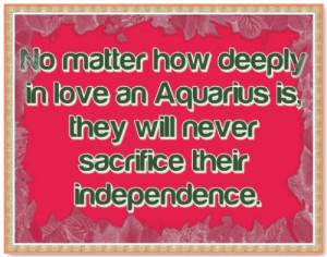 Aquarius Quotes And Sayings