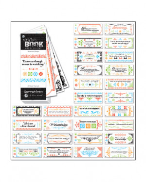 Creative Imag. Narr. Antique Medley Quotes and Designs Rub-Ons