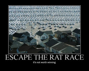 ... .org/quotes/wise-quotes/escape-the-rat-race-not-worth-winning