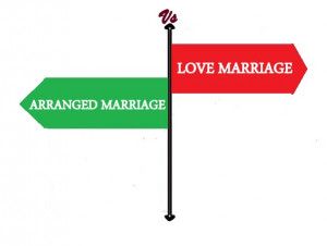arranged marriage love marriage wedding