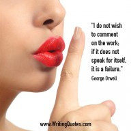 ... Orwell Quotes – Wish Comment – George Orwell Quotes On Writing