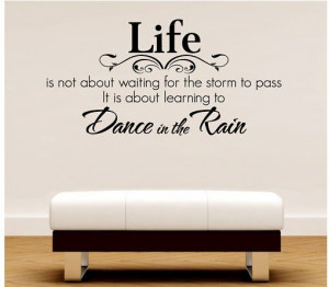Wall-Decor-Art-Vinyl-Removable-Mural-Decal-Sticker-Letting-Quotes-Life ...