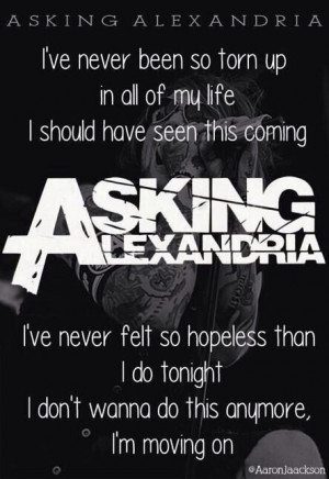 ASKING ALEXANDRIA // Moving On