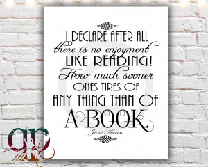 book lover quote reading quote poster