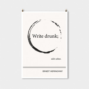 Ernest Hemingway Quotes On Writing Ernest hemingway quote,