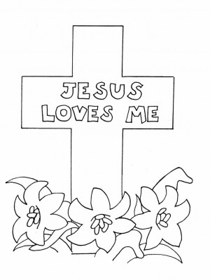 Easter Bible Coloring Pages