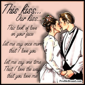 Romantic Kissing Quotes and Sayings