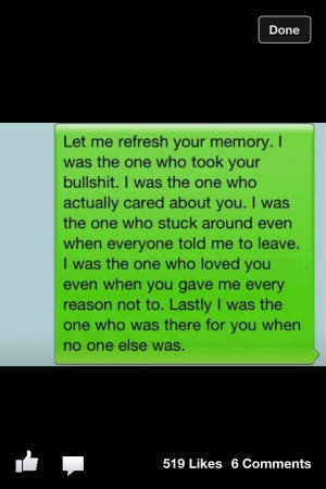 Let me refresh your memory