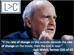 Great Jack Welch Quote on Learning and Competition