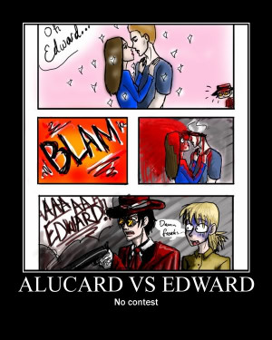 Hellsing VS. Twilight Alucard vs. Edward