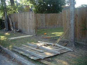 Wooden Fence Repair