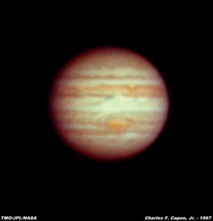 Der Planet Jupiter Rendering von A Barmettler CalSKY