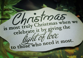 christmas a burden selfishness makes christmas a burden love makes