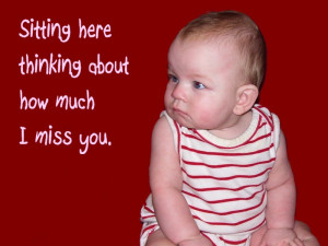 Baby: Miss You Graphic For Myspace
