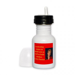 2016 Gifts > 2016 Water Bottles > carly fiorina quote Sippy Cup