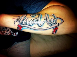 Mgk Lace Up Tattoo Who got lace up tattoos to