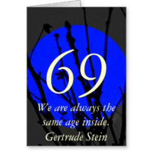 69th Birthday Greeting Card