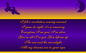 Inside Your Heaven - Carrie Underwood Song Lyric Quote in Text Image